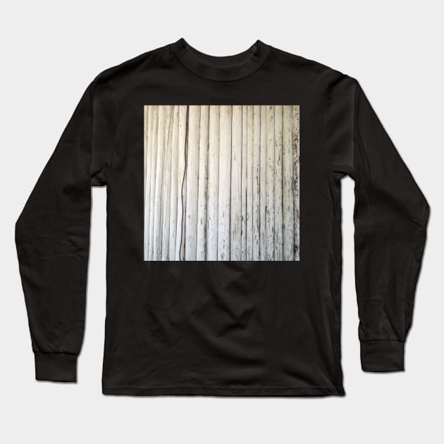 Wire on Wood Long Sleeve T-Shirt by aldersmith